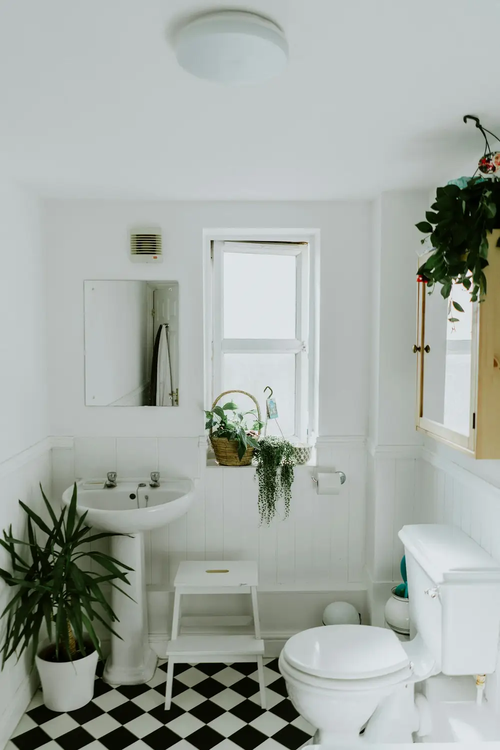 Clean bathroom