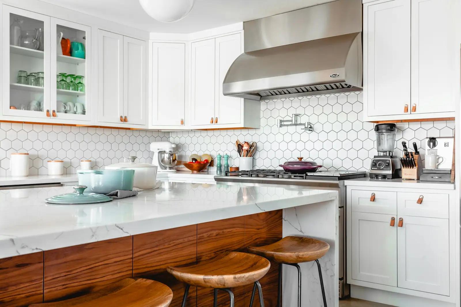 Kitchen after professional cleaning